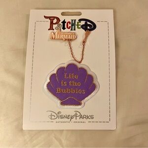 NWT Disney Parks Little Mermaid Patch & Pin Set